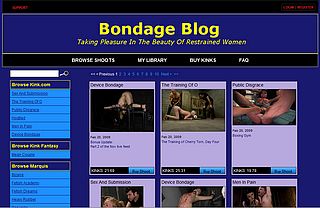 bondage by the shoot -- kink on demand portal for bondageblog.com