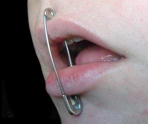 Open Mouth Porn Pierced Tongue - Mouth Piercing Bondage | BDSM Fetish
