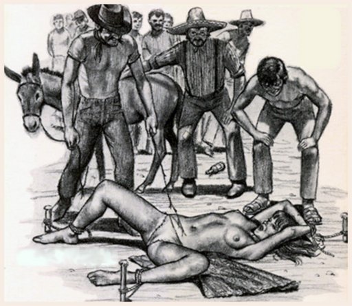 ten mexicans and a donkey desert bondage sex