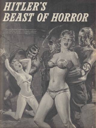 girls in tiny underwear getting interrogated by evil nazis