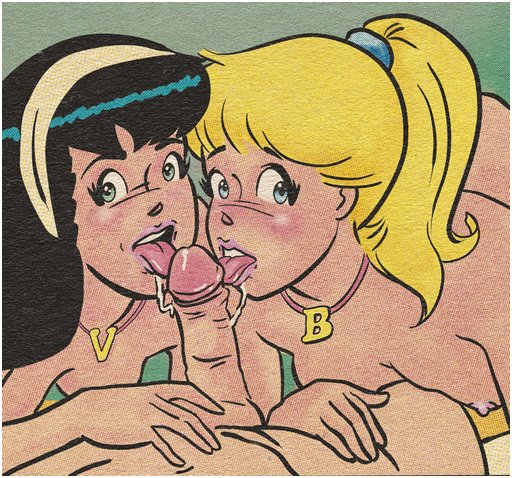 Archie Comics double blowjob slavegirls