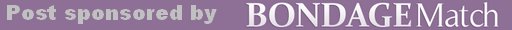 bondage match banner