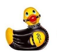 bondage rubber duckie vibrating bath toy