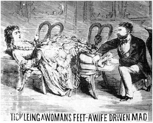 tickling her feet - a wife driven insane