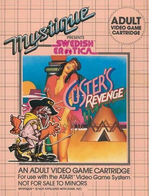 Atari game Custer\'s Revenge