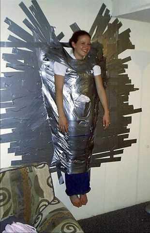 duck taped girl