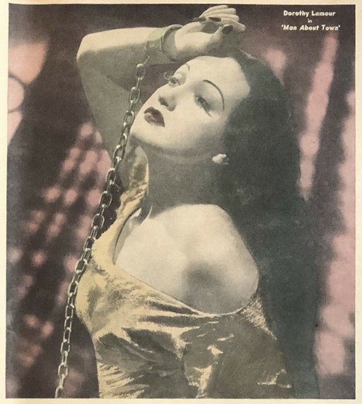 Dorothy Lamour in bondage