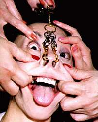 face bondage and finger fishhooks