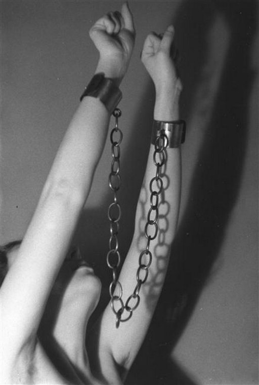 parisian fetish fashion manacles from the 1930s