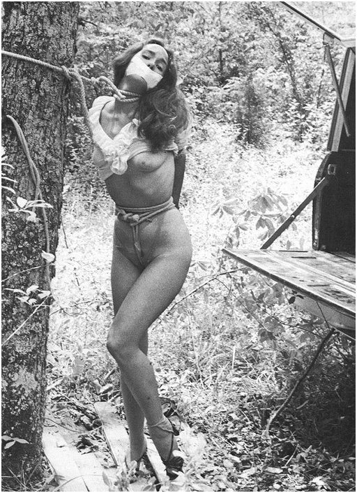 HOM forest bondage photo