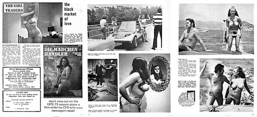 the flesh traders feature in Continental Film Review magazine