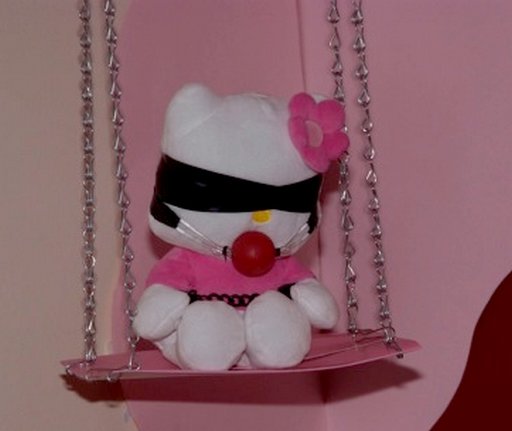 bondage Hello Kitty doll