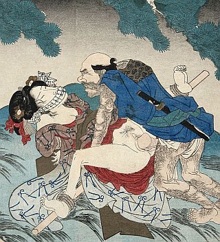 shunga rape scene