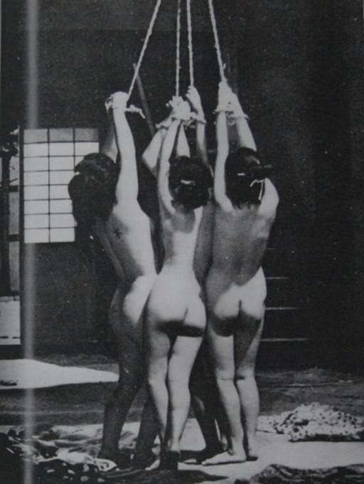 four japanese women tied for whipping