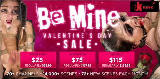 kink unlimited valentines day sale banner 2019