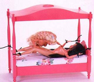 lesbian barbie in bondage