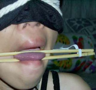 chopsticks for tongue bondage