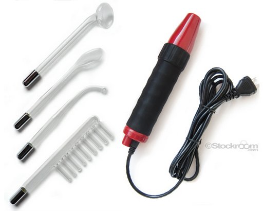 red handle Neon Wand violet wand electrosex and electroplay toy