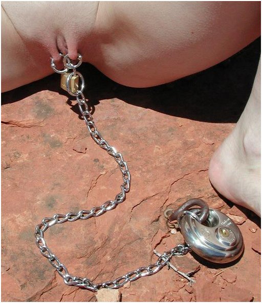 labia chained to the bedrock
