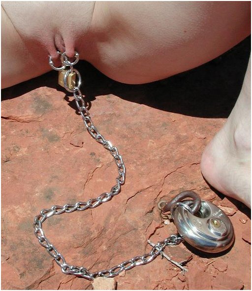 labia chained to the bedrock