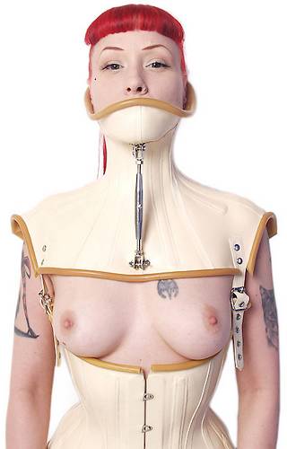 rubber corset