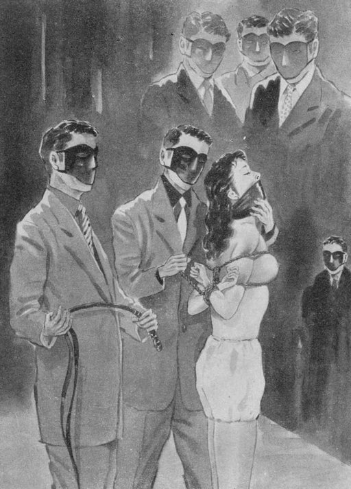 six masked sadistic men