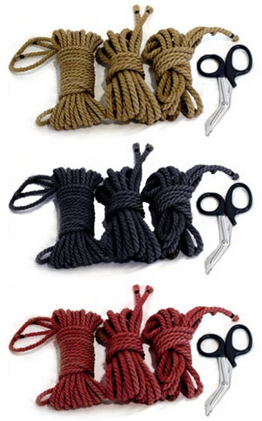 Twisted Monk hemp bondage rope