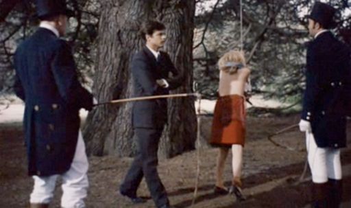 forest whipping scene from Belle de Jour