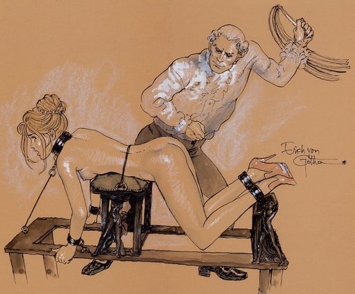 von gotha whipping bench scene