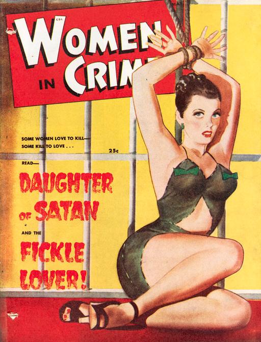 woman in jail with her wrists tied magazine cover